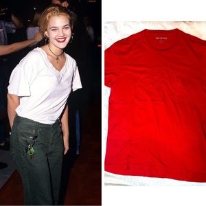 True Religion Red Medium Tee Tshirt Shirt